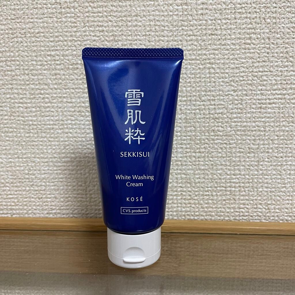 ホワイト クリーム ウォッシュ/雪肌精/洗顔フォームを使ったクチコミ(1枚目)
