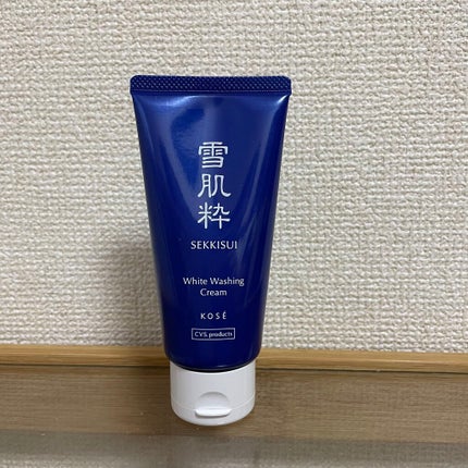 ホワイト クリーム ウォッシュ/雪肌精/洗顔フォームを使ったクチコミ(1枚目)