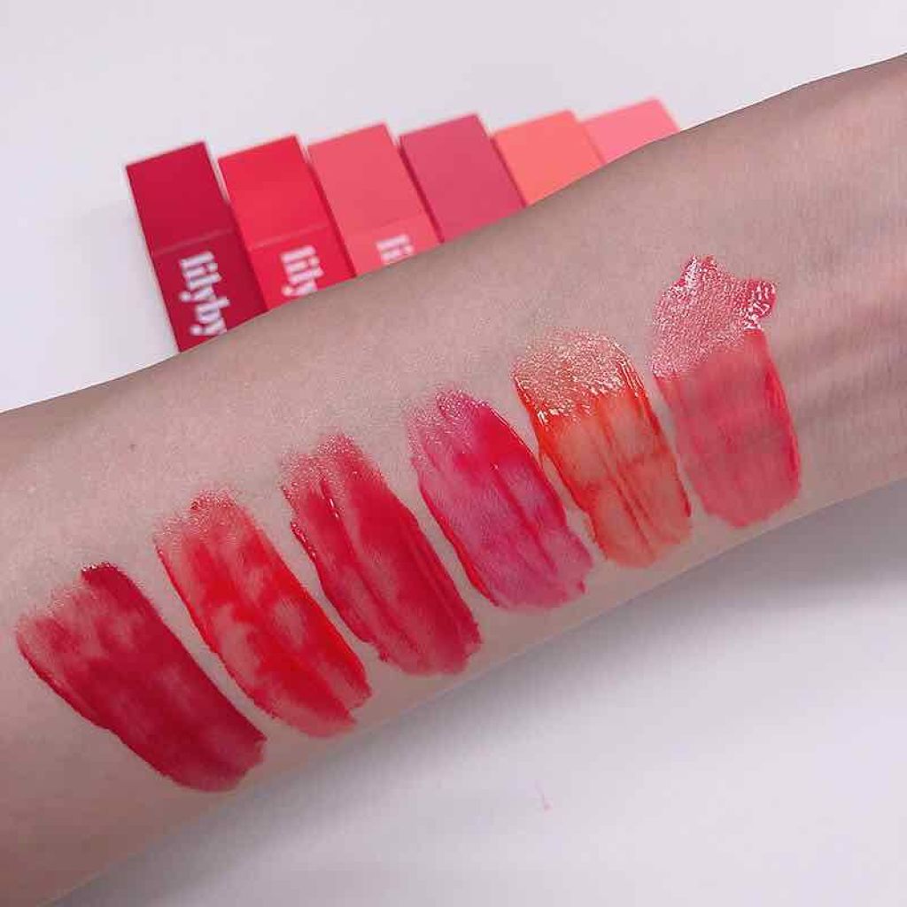 ブラッディライアー コーティングティント/lilybyred/リップティントを使ったクチコミ（2枚目）