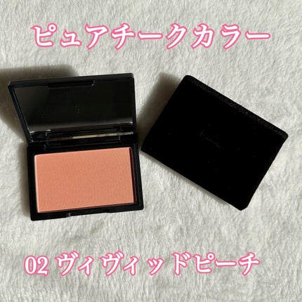 ピュア チーク カラー/heme/パウダーチークを使ったクチコミ(2枚目)