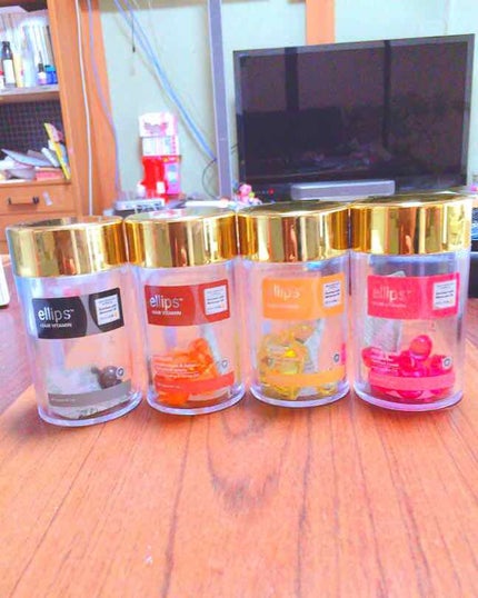 ヘアーオイル【トリートメント】/ellips/ヘアオイルを使ったクチコミ(1枚目)