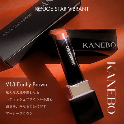 ルージュスターヴァイブラント/KANEBO/口紅を使ったクチコミ(1枚目)