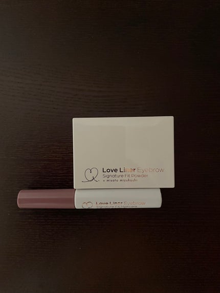 シグネチャーフィットアイブロウ 水越みさと監修セット/ラブ・ライナー/メイクアップキットを使ったクチコミ(4枚目)