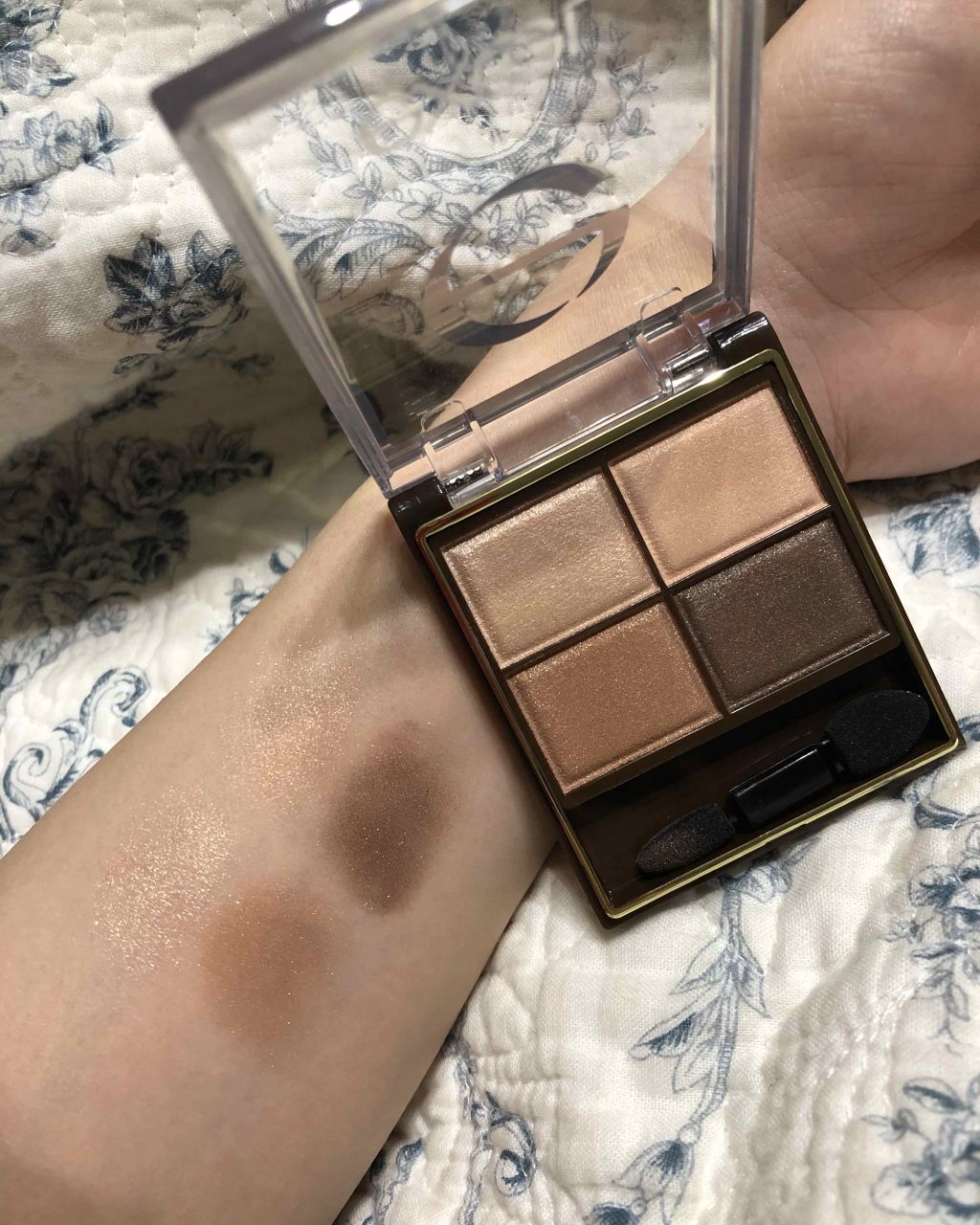 スキニーリッチシャドウ/excel/アイシャドウパレットを使ったクチコミ(4枚目)