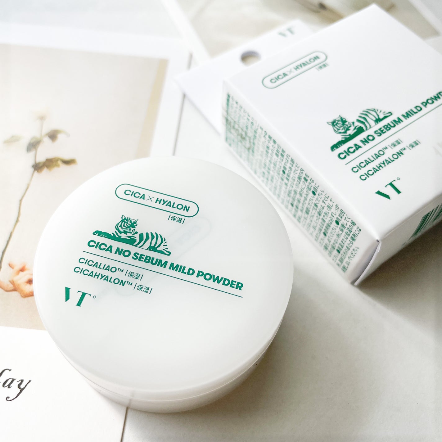 CICA ノーセバム マイルドパウダー/VT/ルースパウダーを使ったクチコミ(1枚目)