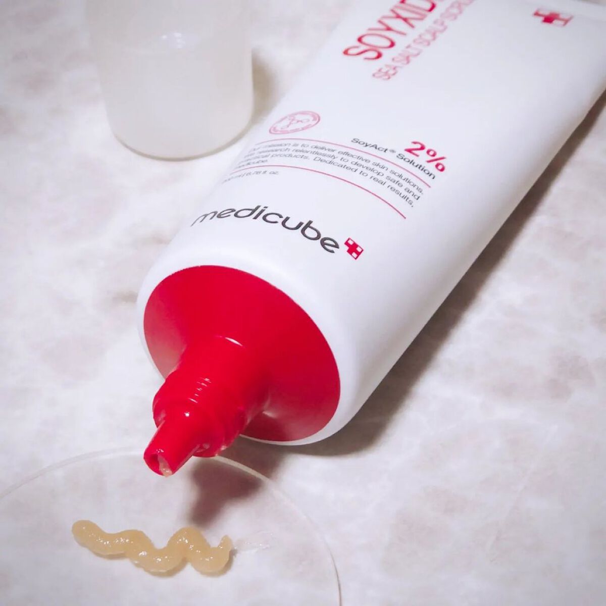 シーソルトヘッドスクラブ/MEDICUBE/ヘッドスクラブを使ったクチコミ（2枚目）