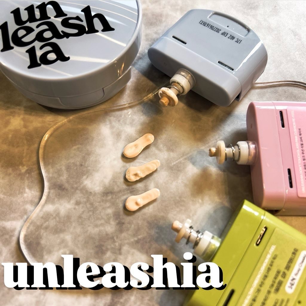 ベイブスキンベイビーブルークッション 17C セラフィック/unleashia/クッションファンデーションを使ったクチコミ（1枚目）