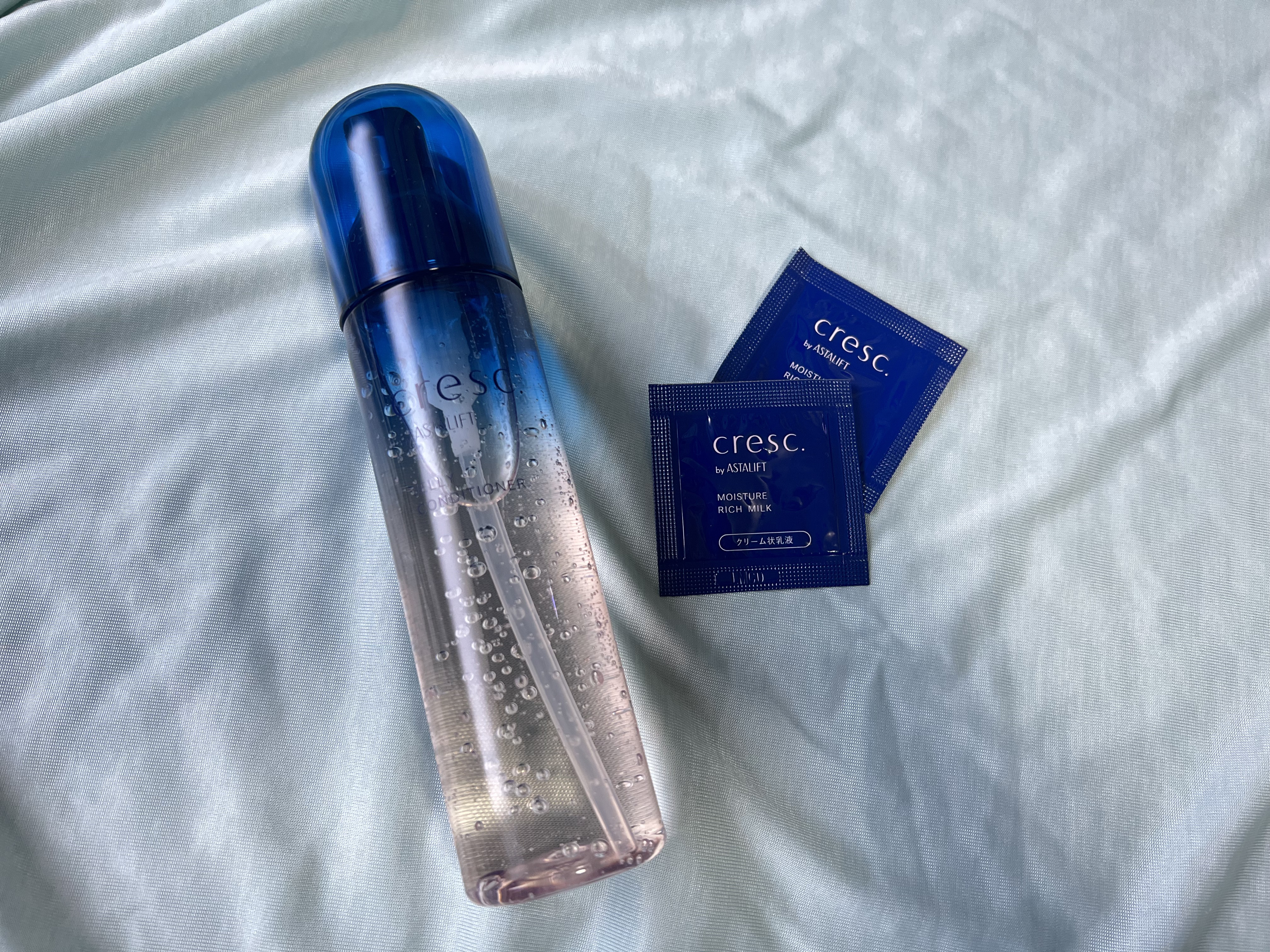 モイスチュア リッチミルク/cresc. by ASTALIFT/乳液を使ったクチコミ（1枚目）