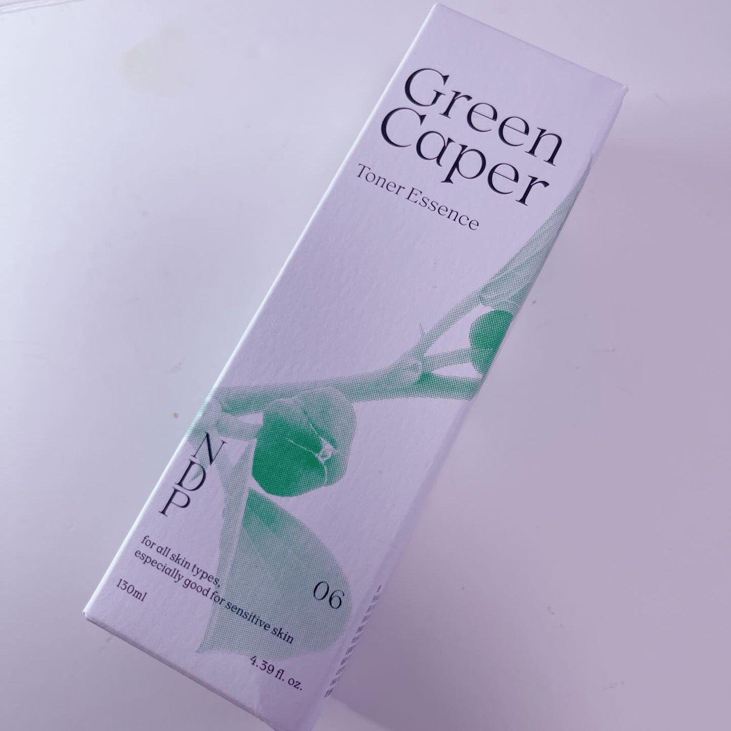 Green Caper Toner Essence/NATURAL DERMA PROJECT/化粧水を使ったクチコミ(1枚目)