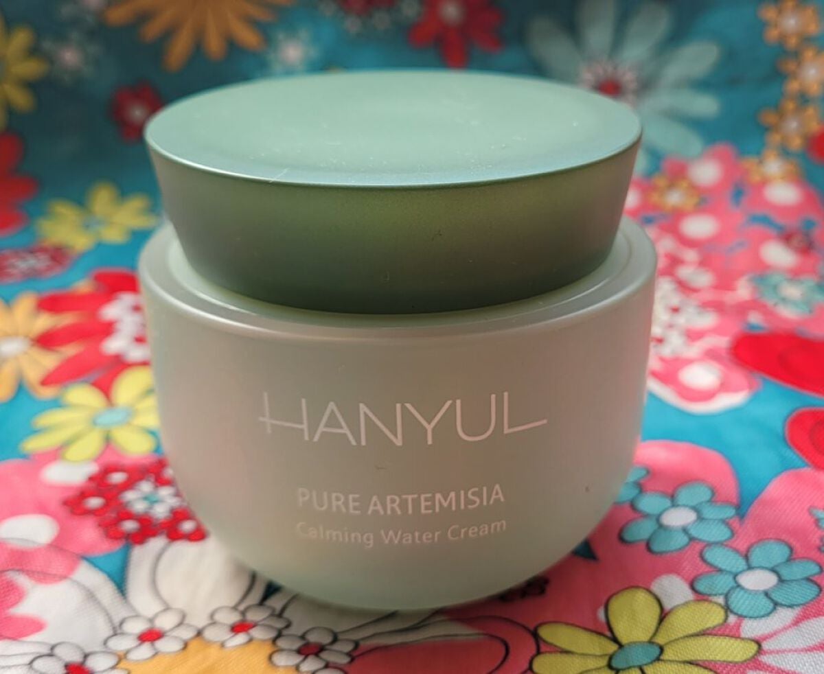 ピュアアルテミシア カーミングウォータークリーム/HANYUL(ハンユル)/フェイスクリームを使ったクチコミ(3枚目)