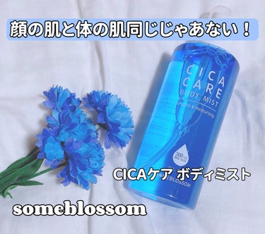 CICAケア ボディミスト/someblossom/ミスト状化粧水を使ったクチコミ（1枚目）