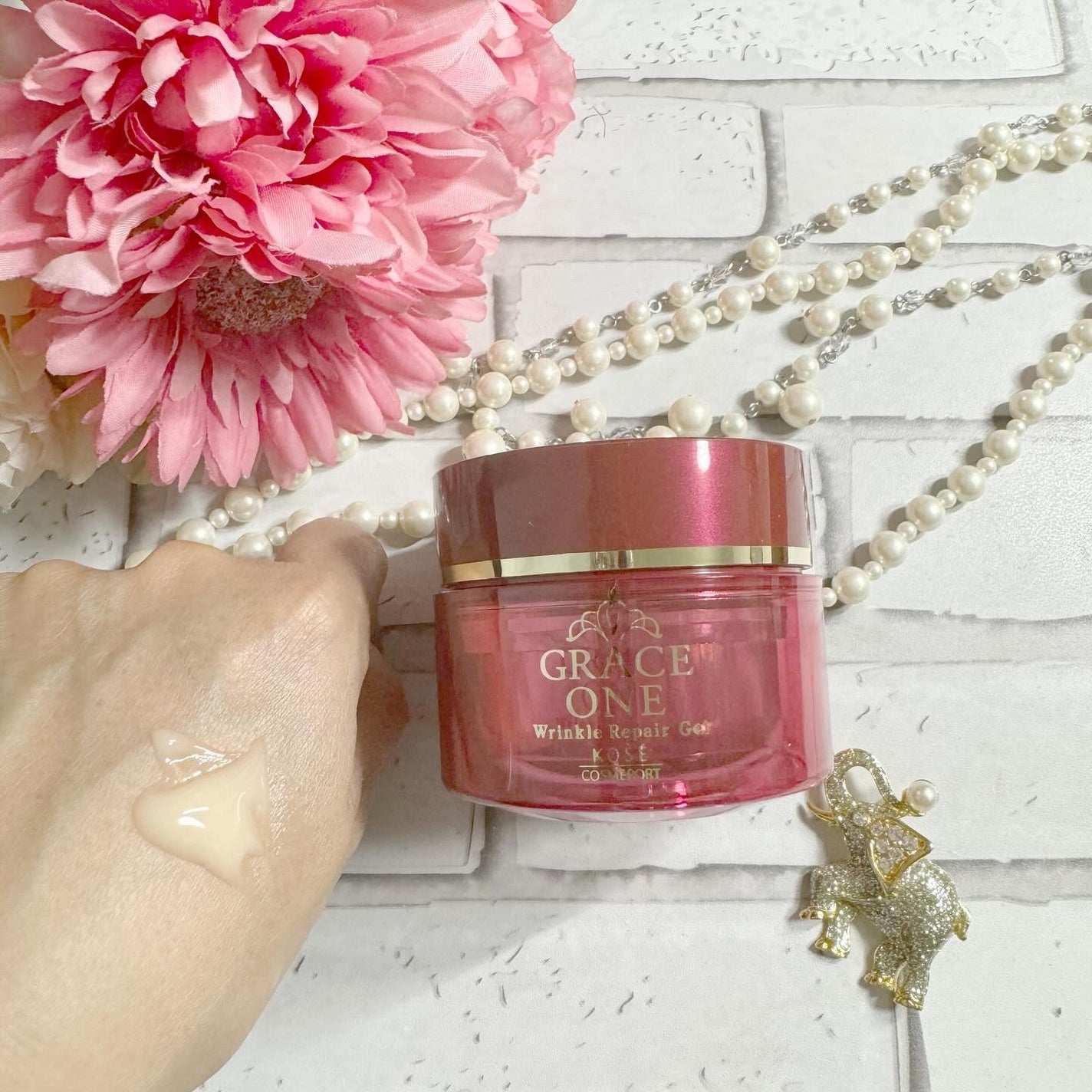 グレイス ワン 薬用リンクル リペアジェル/グレイスワン/オールインワン化粧品を使ったクチコミ(3枚目)