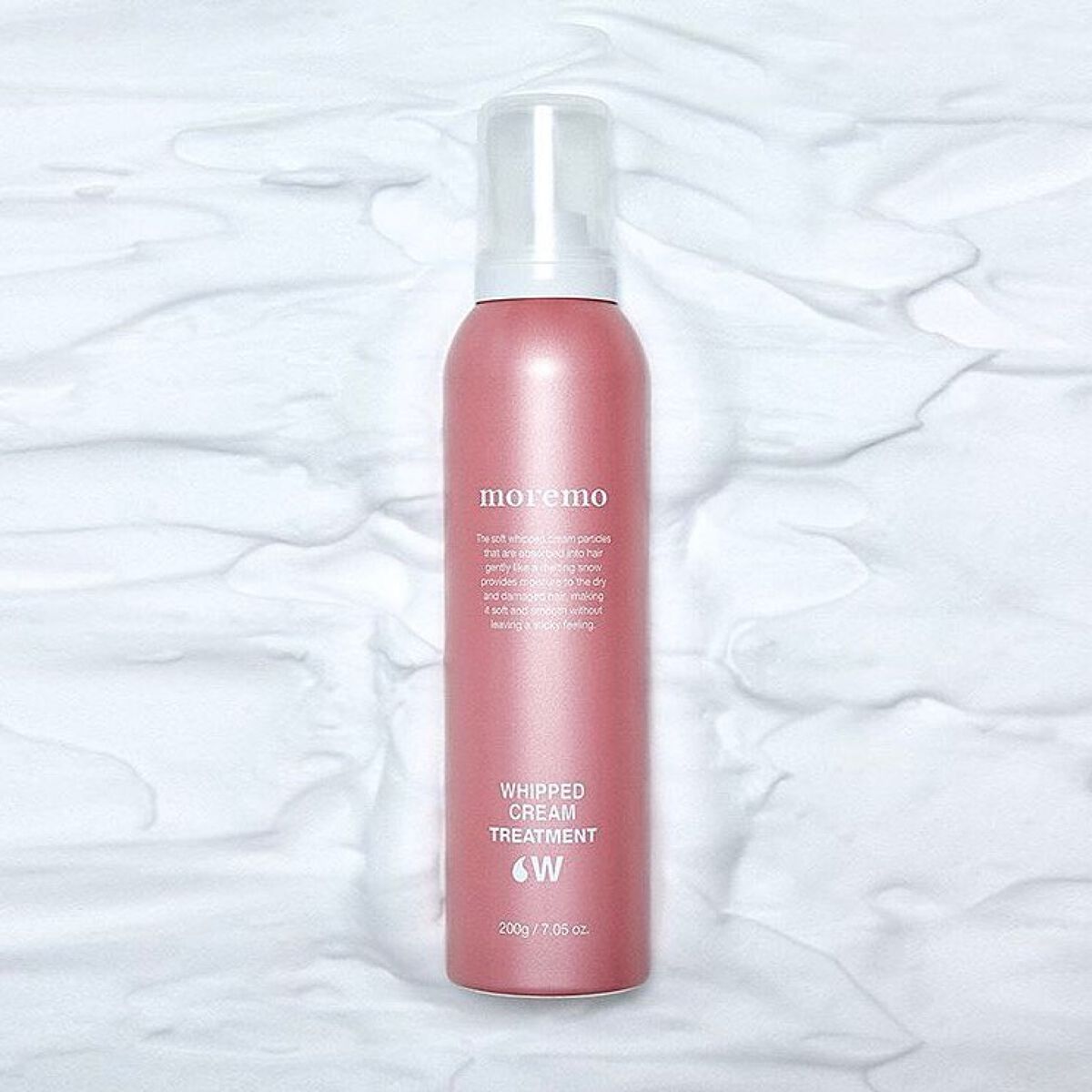 ホイップクリーム トリートメント W/moremo/アウトバストリートメントを使ったクチコミ（1枚目）