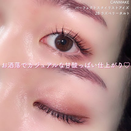 パーフェクトスタイリストアイズ/キャンメイク/アイシャドウパレットを使ったクチコミ(5枚目)