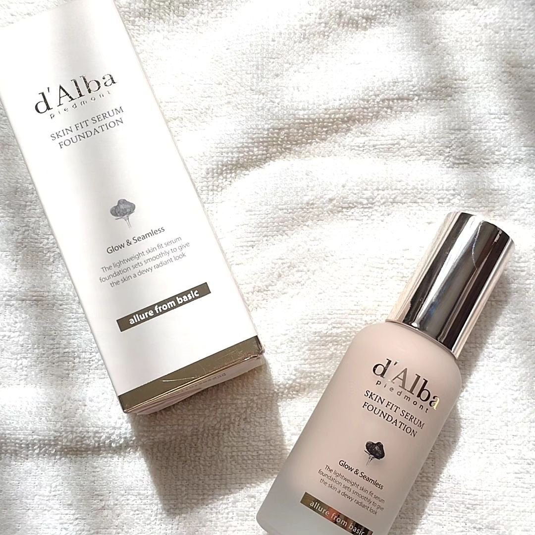 スキンフィットセラムファンデーション/ダルバ/ファンデーションを使ったクチコミ(1枚目)