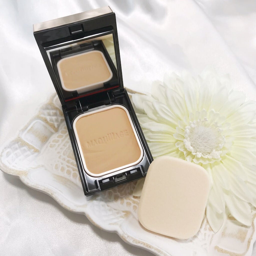 ドラマティックパウダリー EX/マキアージュ/パウダーファンデーションを使ったクチコミ(2枚目)