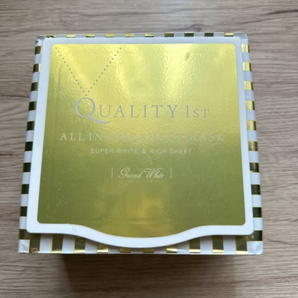 オールインワンシートマスク グランホワイト BOX/クオリティファースト/シートマスク・パックを使ったクチコミ(1枚目)