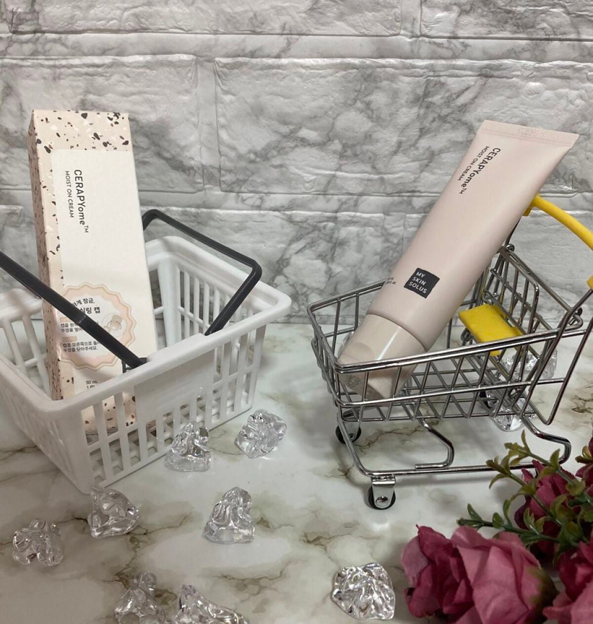 CERAPYome Moist On Cream/my skin solus/フェイスクリームを使ったクチコミ(1枚目)