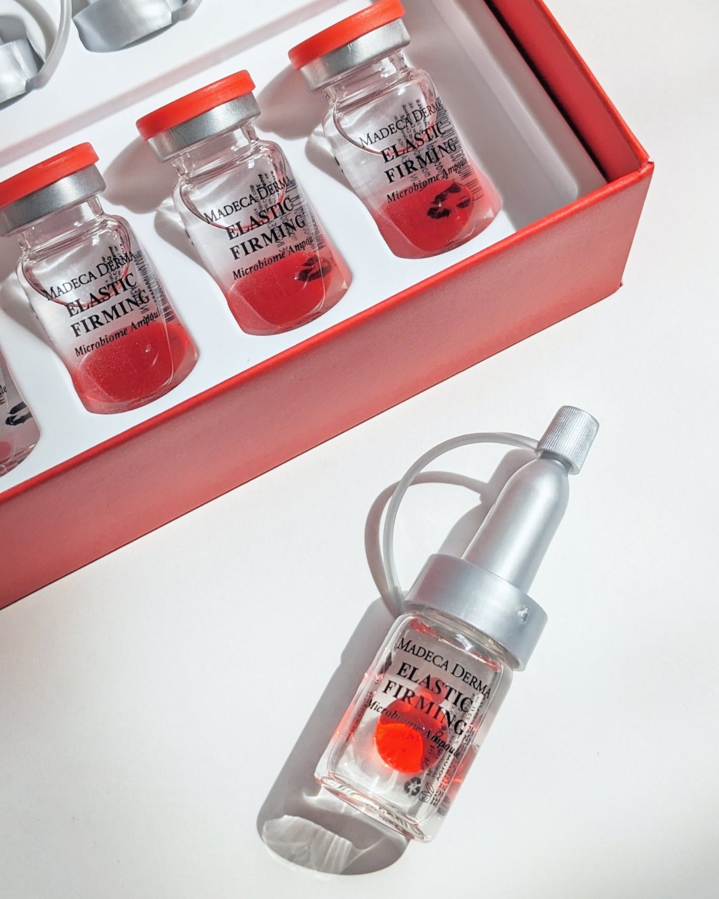 エラスティックファーミング マイクロバイオームアンプル/マデカダーマ/美容液を使ったクチコミ(3枚目)