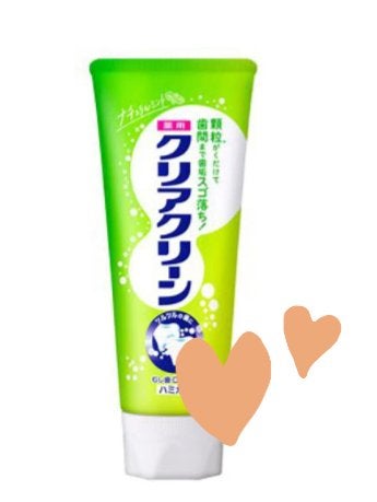 クリアクリーン (薬用ハミガキ)/クリアクリーン/歯磨き粉を使ったクチコミ(1枚目)