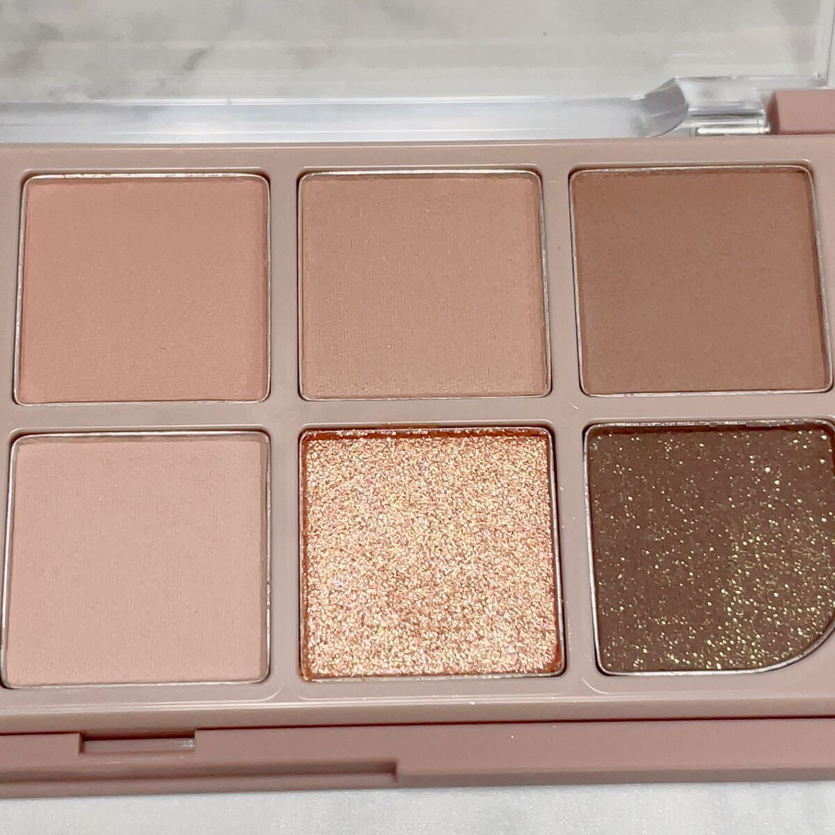 MDショールモーメント アイシャドウパレット/mude./アイシャドウパレットを使ったクチコミ（3枚目）