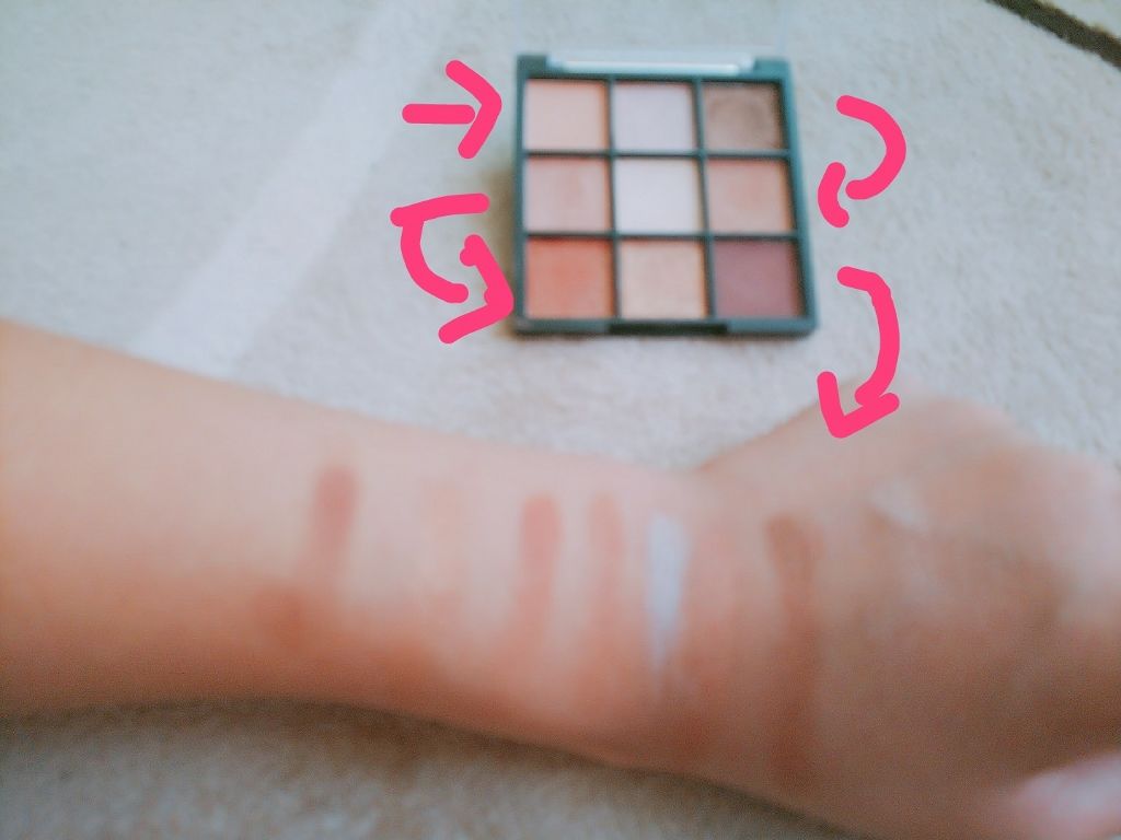 あゆ❤️ on LIPS 「初投稿♥今日はダイソーのUGブルーミングアイシャドウパレット0..」(3枚目)