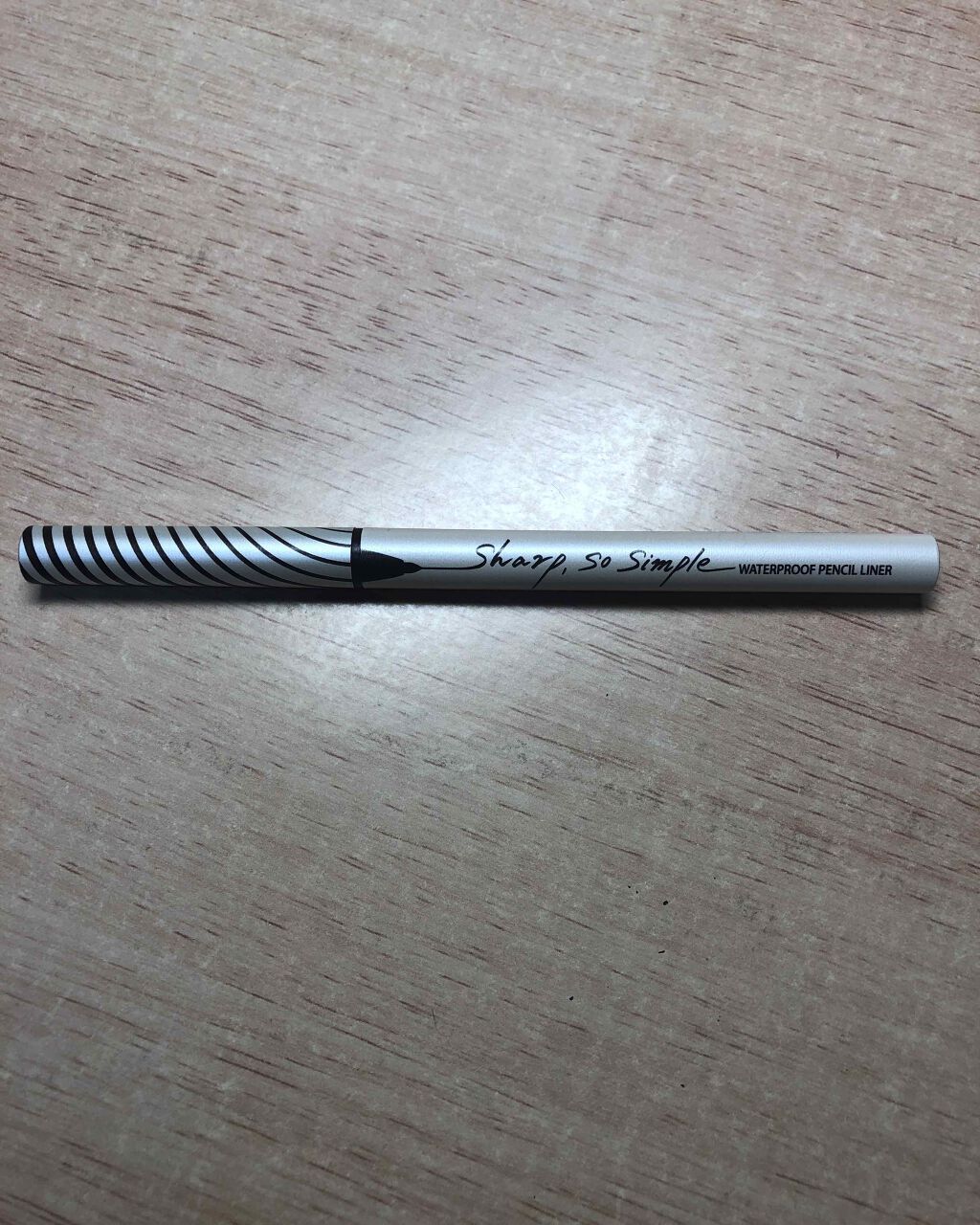 シャープ ソ シンプル ウォータープルーフ ペンシル ライナー/CLIO/ペンシルアイライナーを使ったクチコミ（2枚目）