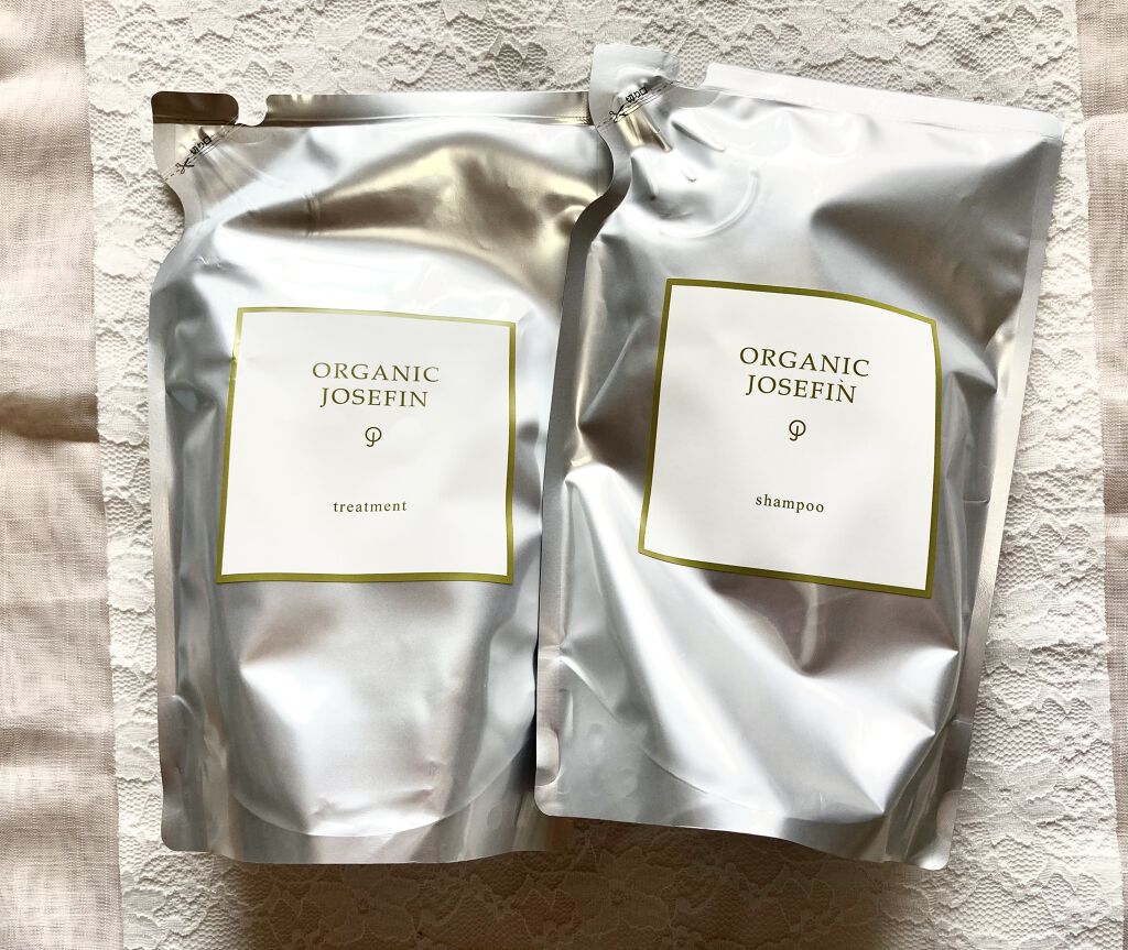 オーガニックジョセフィン シャンプー／トリートメント シャンプー詰め替え用 400ml/ORGANIC JOSEFIN/市販シャンプーを使ったクチコミ（2枚目）
