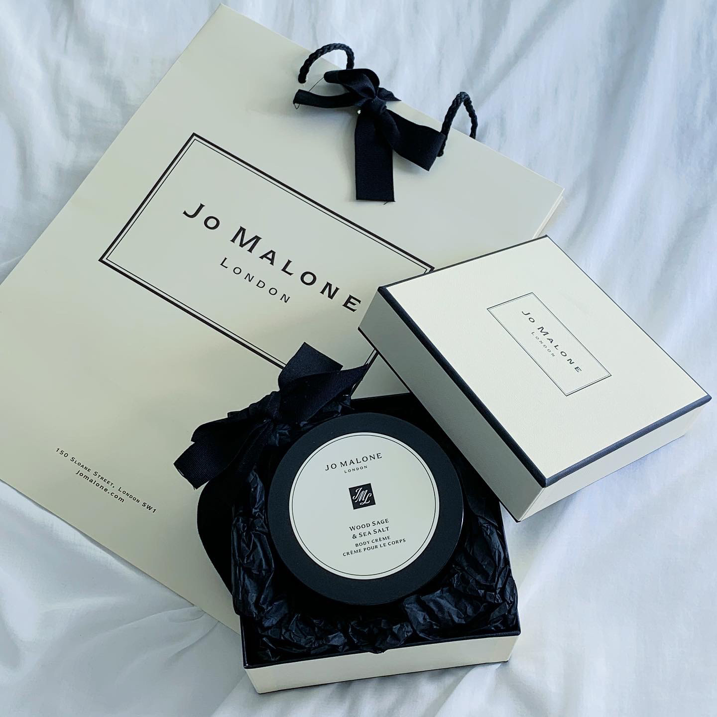 ウッド セージ＆シー ソルト ボディ クレーム/Jo MALONE LONDON/ボディクリームを使ったクチコミ（1枚目）