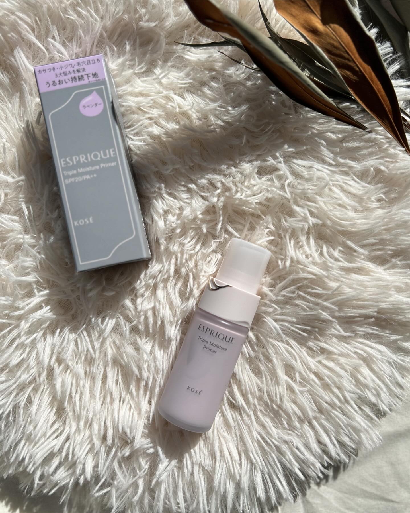ESPRIQUE エッセンス グロウ プライマーのクチコミ「𖧷𖧷𖧷
⁡
エスプリーク　
トリプル モイスチュア プライマー　
02 ラベンダー
⁡
乾燥が.....」（1枚目）
