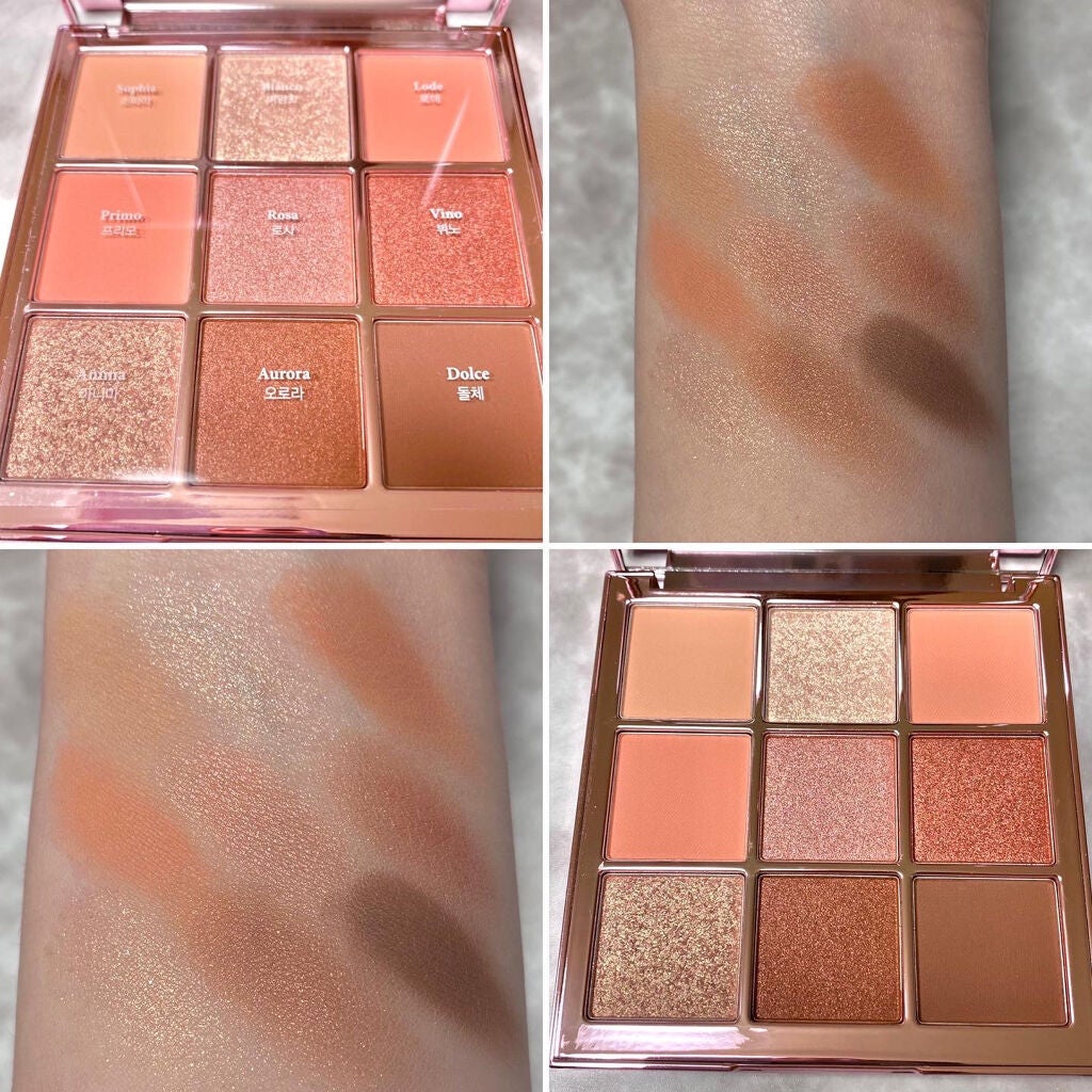 The Bella collection eyeshadow palette/CELEFIT/アイシャドウパレットを使ったクチコミ(3枚目)