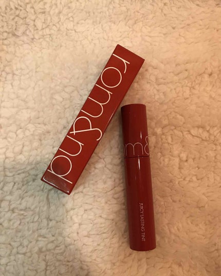 ジューシーラスティングティント/rom&nd/リップティントを使ったクチコミ(1枚目)