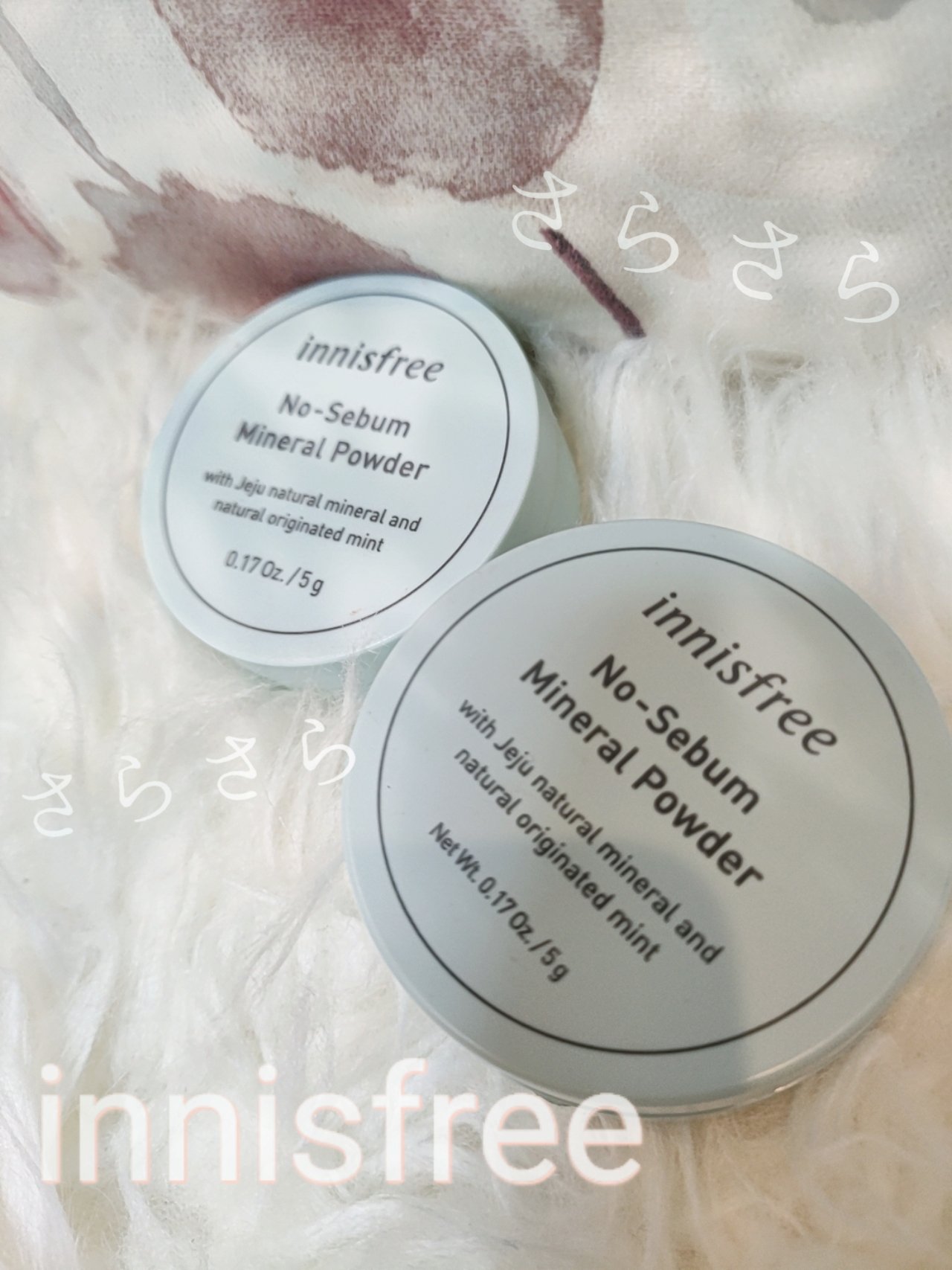 ノーセバム ミネラルパウダー/innisfree/ルースパウダーを使ったクチコミ（1枚目）