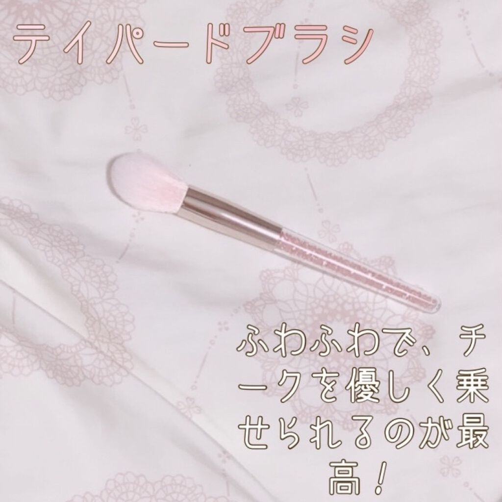 メイクブラシ5本セット/Dolly Angel/メイクブラシを使ったクチコミ（3枚目）