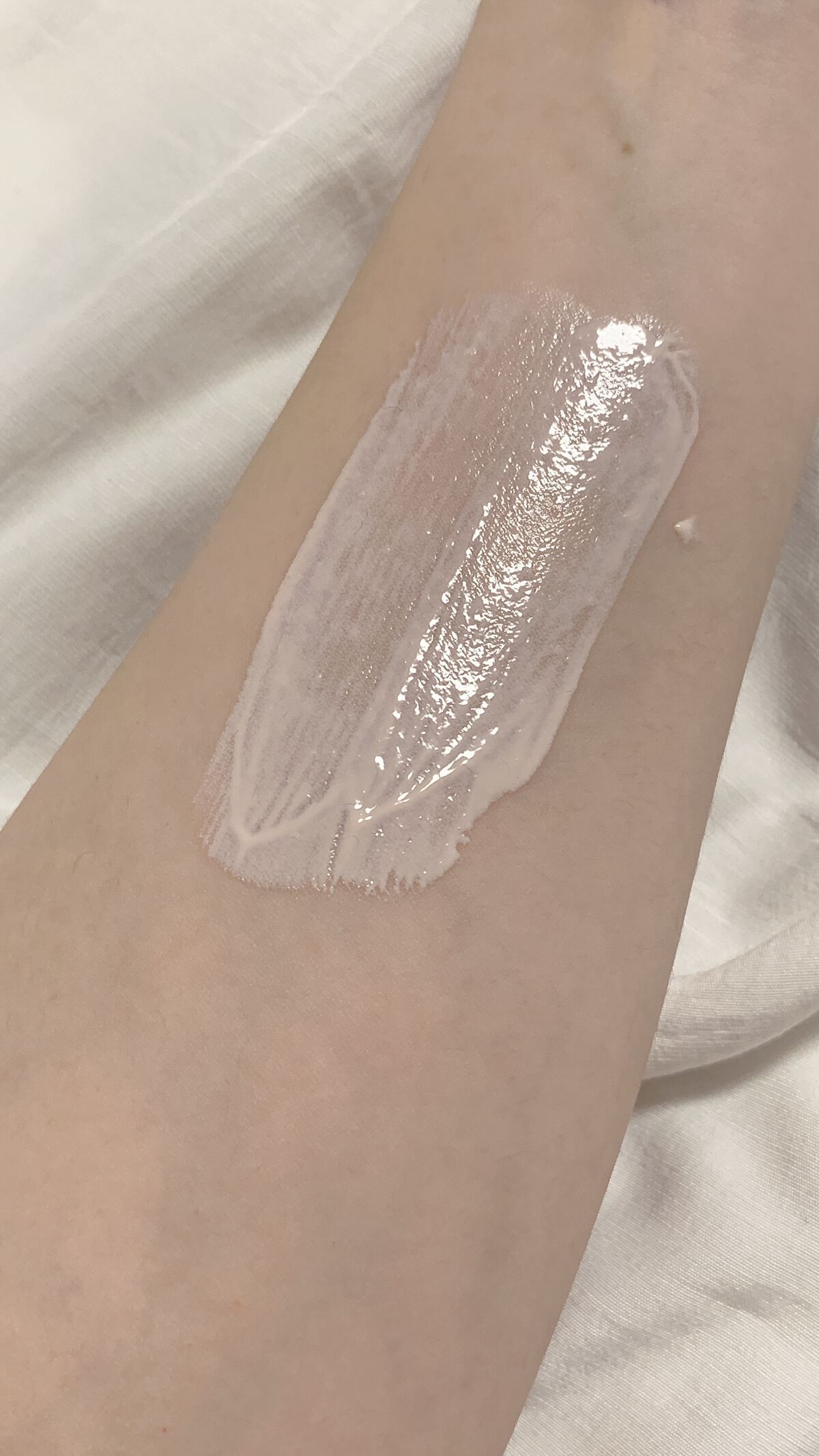 ラベンダーノンオイルUV/ピアベルピア/日焼け止めジェルを使ったクチコミ（3枚目）