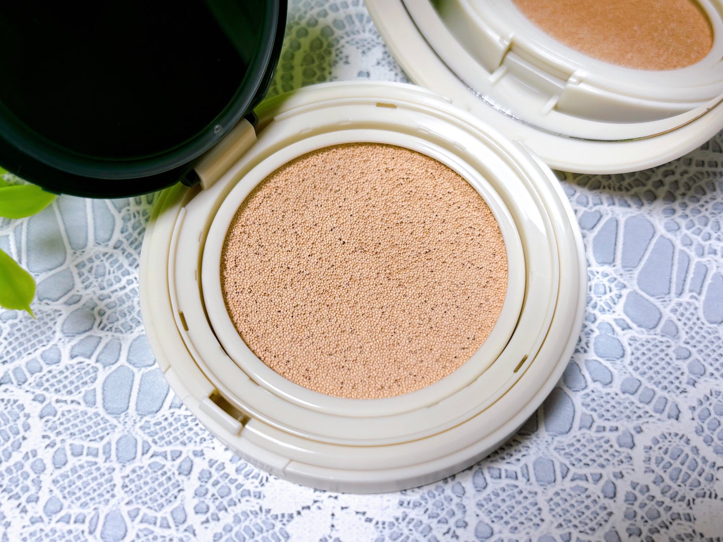 スキンエンハンサー コンパクトクッション(グロー)/BROOKESIA/クッションファンデーションを使ったクチコミ(2枚目)