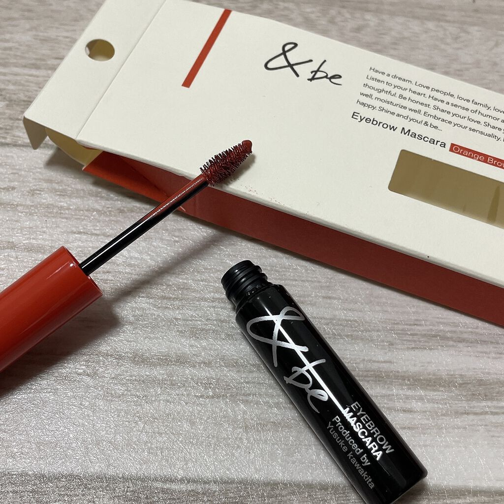 &be アイブロウマスカラ/&be/眉マスカラを使ったクチコミ(4枚目)