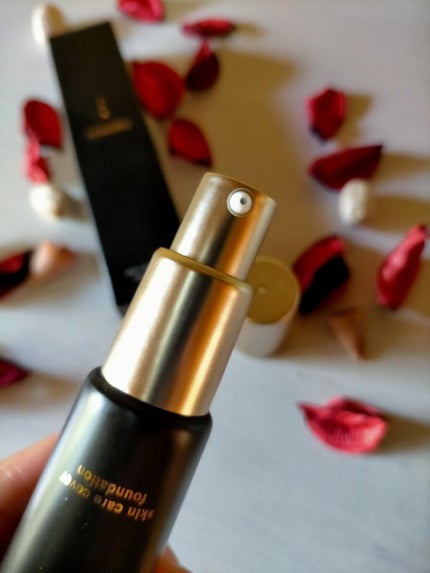 HIMERU スキンケアカバーファンデーション/FUMENT/リキッドファンデーションを使ったクチコミ(2枚目)