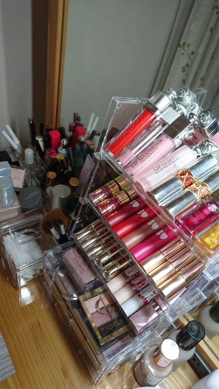 3段式クリアーケース/DAISO/その他化粧小物を使ったクチコミ(2枚目)