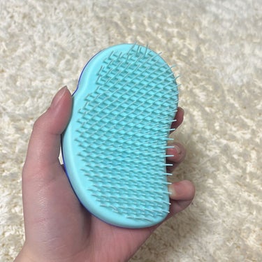 TANGLE TEEZER ザ・オリジナル ノーマルのクチコミ「とくだけで髪がサラッサラになるヘアブラシ♡

✼••┈┈••✼••┈┈••✼••┈┈••✼••.....」（3枚目）