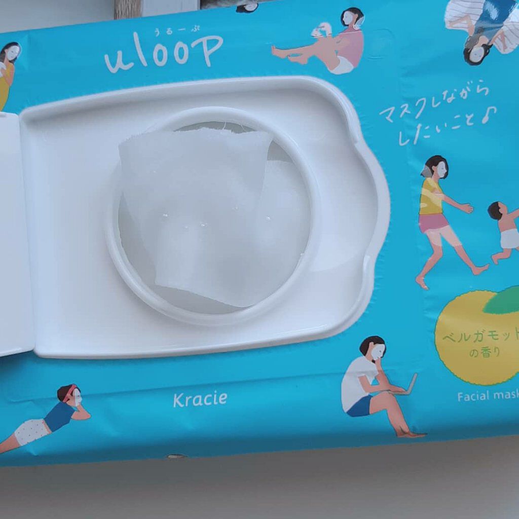 肌美精うるーぷ おフロあがりマスク/肌美精/シートマスク・パックを使ったクチコミ(4枚目)