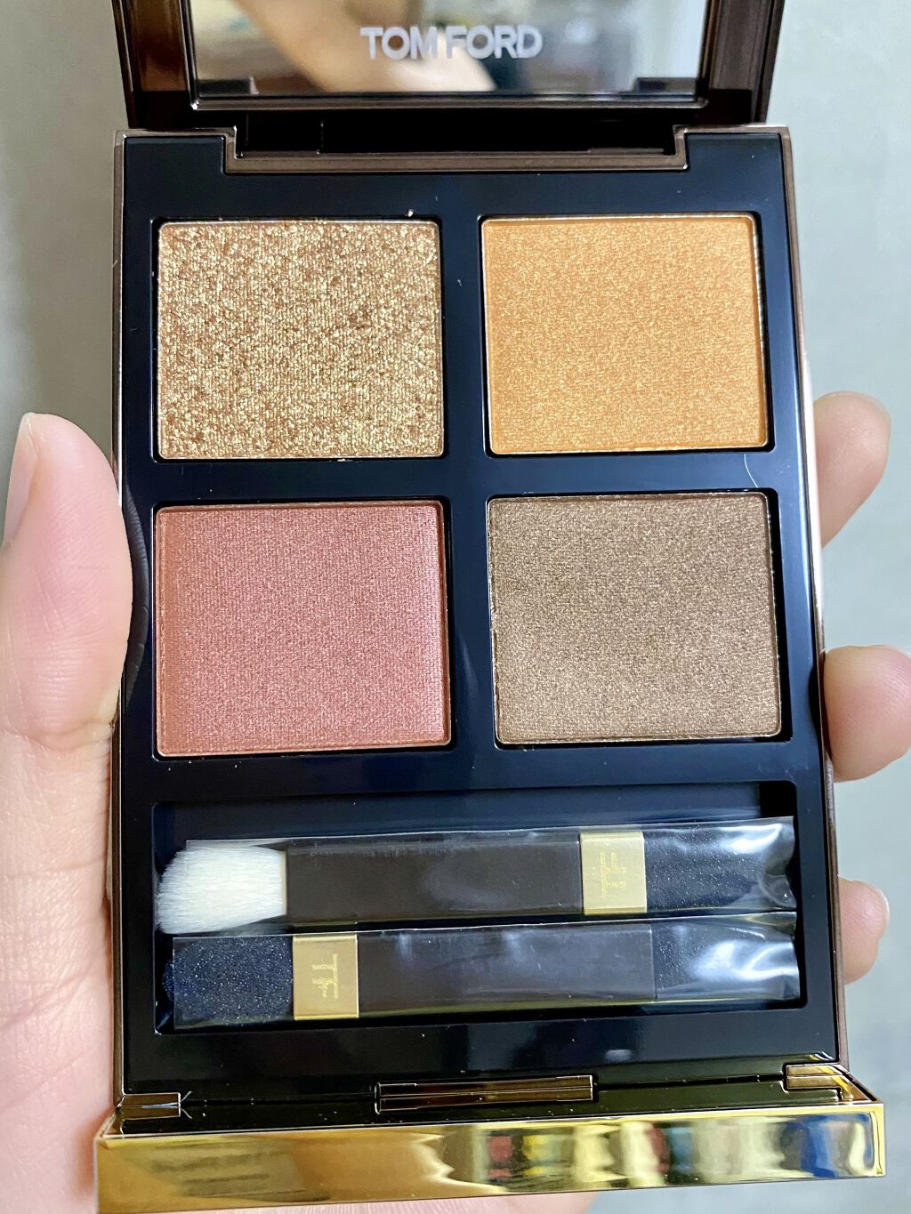 アイ カラー クォード/TOM FORD BEAUTY/アイシャドウパレットを使ったクチコミ（1枚目）