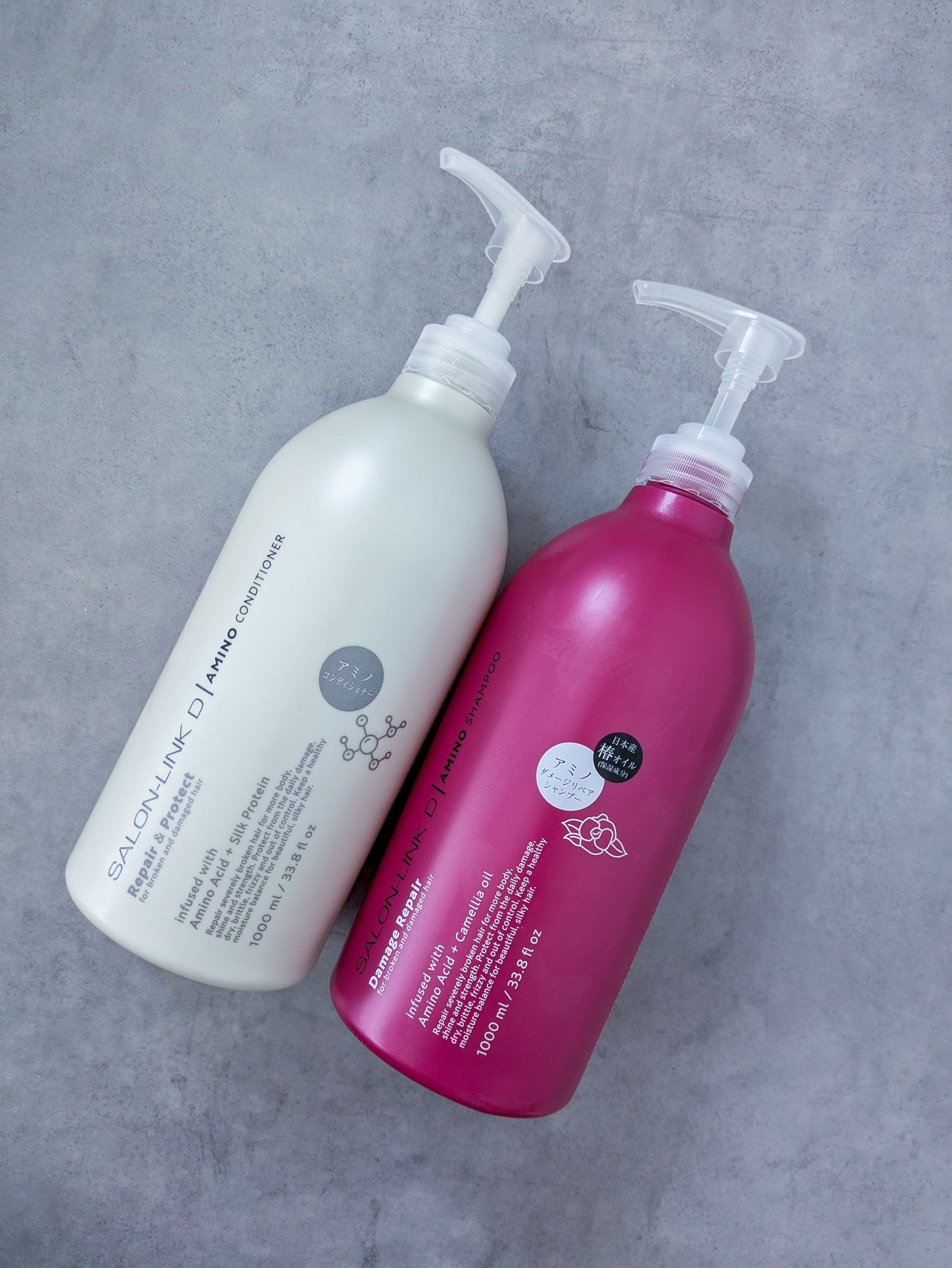 アミノダメージリペア椿シャンプー/サロンリンク/市販シャンプーを使ったクチコミ（1枚目）