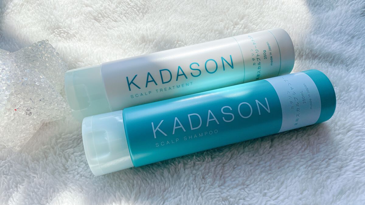 薬用スカルプシャンプー/トリートメント/KADASON (カダソン)/市販シャンプーを使ったクチコミ(1枚目)