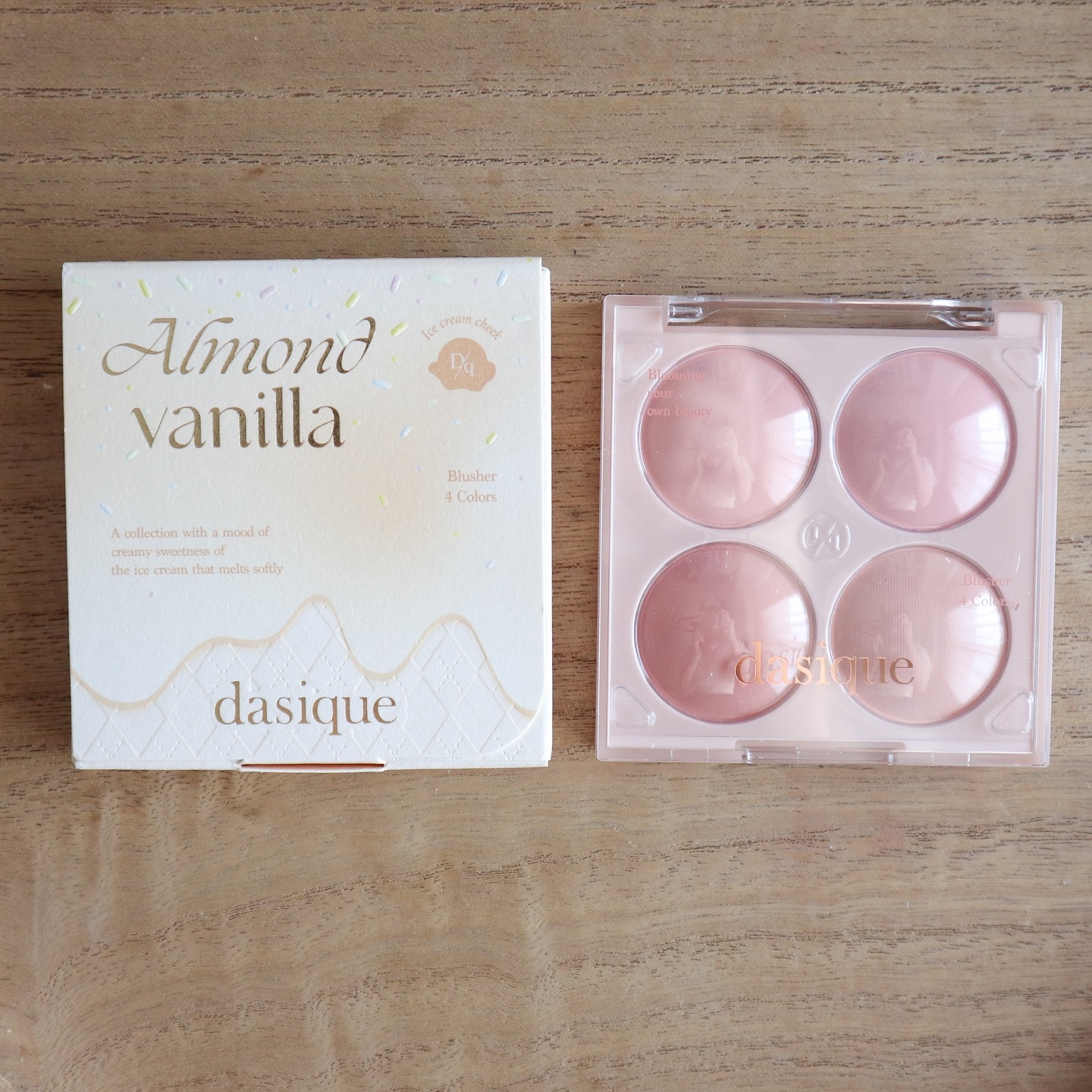 ブレンディングムードチーク 09 アーモンドバニラ/dasique/パウダーチークを使ったクチコミ（1枚目）