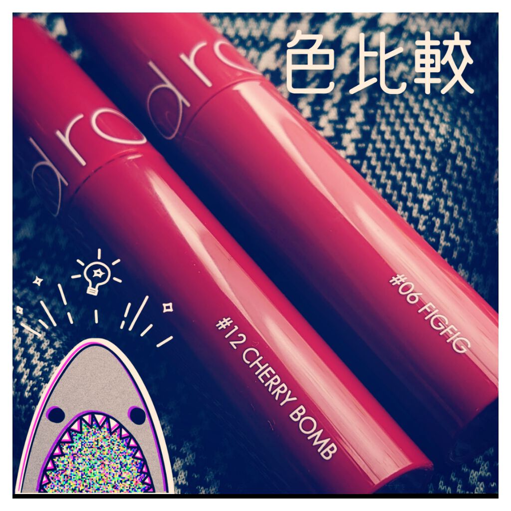 ジューシーラスティングティント/rom&nd/リップティントを使ったクチコミ（1枚目）