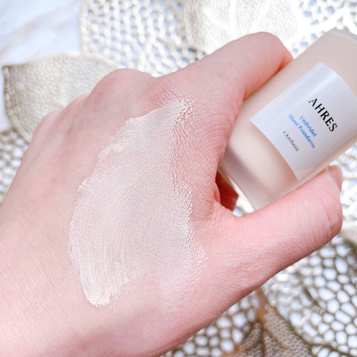 アンディヴァイデッド シアーファンデーション/アーレス/リキッドファンデーションを使ったクチコミ(6枚目)