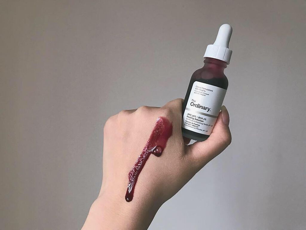 AHA 30% + BHA 2% Peeling Solution/The Ordinary/ピーリングを使ったクチコミ(1枚目)