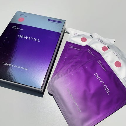 トラブルペアーマスク/DEWYCEL/シートマスク・パックを使ったクチコミ(3枚目)