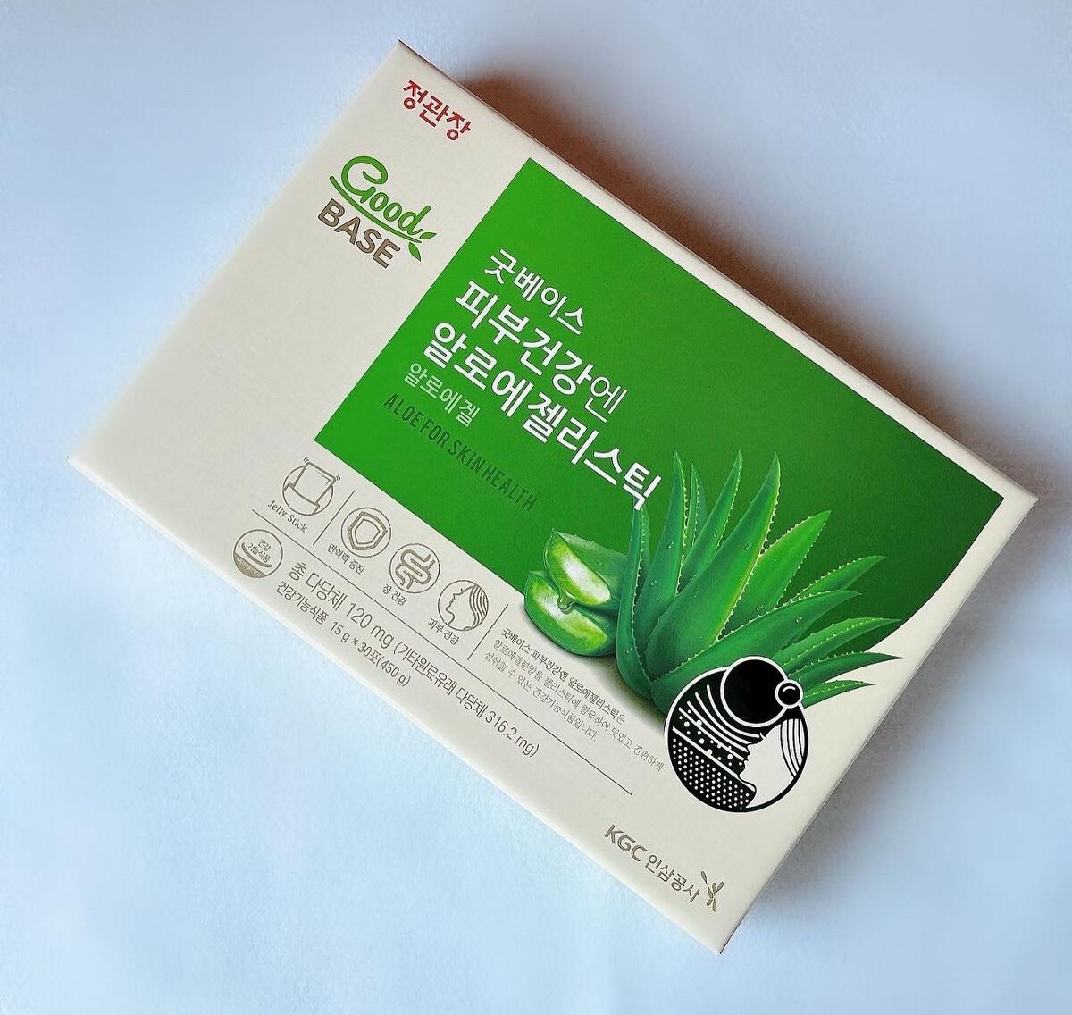 正官庄 Good BASE アロエゼリー スティック/正官庄/食品を使ったクチコミ（2枚目）